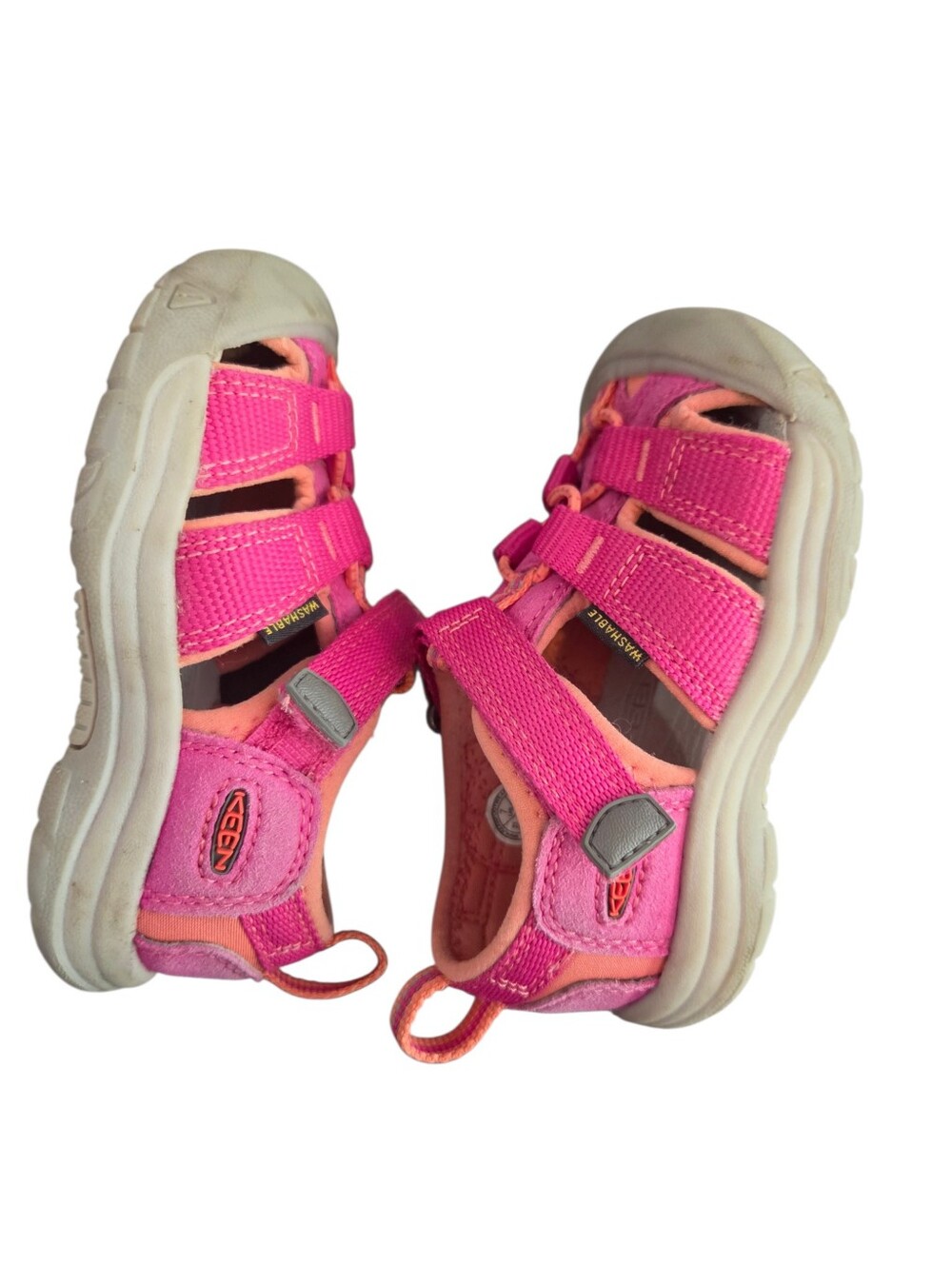 KEEN Newport H2 Sandals Toddler Kids US 7 Pink Waterproof Outdoor Shoes Play - Picture 6 of 8